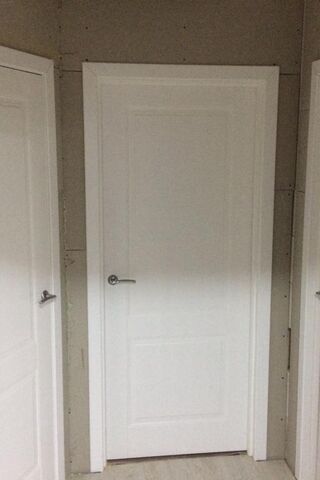Цвет белоснежный крашеный, глухая, размер 800, комплект дверей для квартиры, Северск