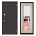 Buldoors Home Eco (Econom 60) металл без рис. букле шоколад/МДФ 140