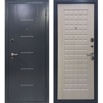 Входная дверь Buldoors Trust Eco металл RL-12 букле шоколад / МДФ 112