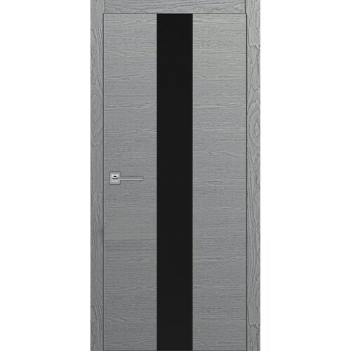 Межкомнатная дверь Royal-3, черная кромка