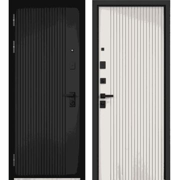 Входная дверь Buldoors Trust Eco PP МДФ 9E-161 черный матовый / МДФ 9E-161