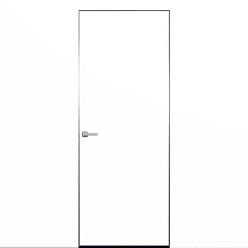 Межкомнатная дверь Invisible 42 мм скрытого монтажа, без алюминиевой кромки, прямое открывание, Komfort Doors