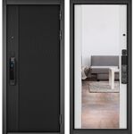 City Smart МДФ 159 черный матовый / МДФ 164 Зеркало, Mastino