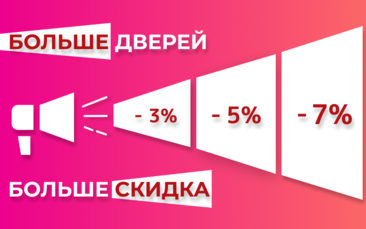 Больше дверей - больше скидка во Владивостоке, Артеме, Арсеньеве