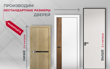 Производим межкомнатные двери нестандартного размера в Перми