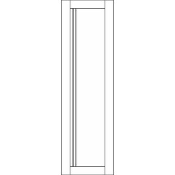 Межкомнатная дверь Турин 566.111 АПП молдинг SB, Optima Porte