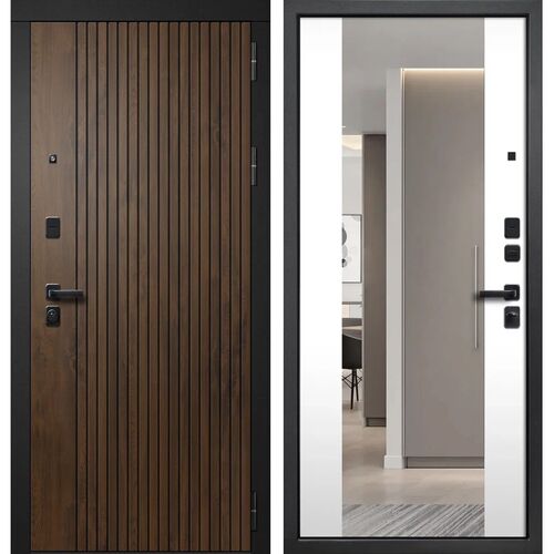 Входная дверь Форест Зеркало, FlyDoors