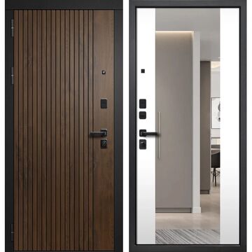 Входная дверь Форест Зеркало, FlyDoors