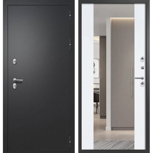 Входная дверь Айварс Термо Зеркало, FlyDoors