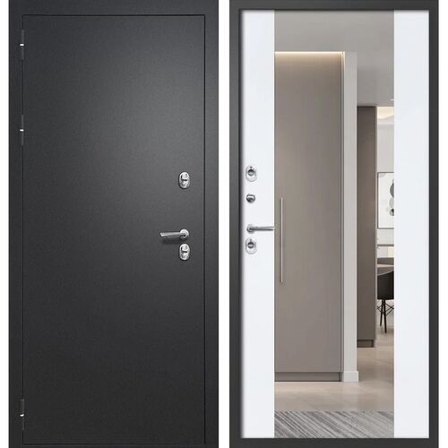 Входная дверь Айварс Термо Зеркало, FlyDoors
