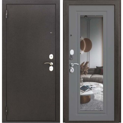 Входная дверь Нео Зеркало, TRX Doors