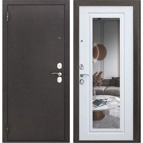 Входная дверь Нео Зеркало, TRX Doors