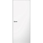 Invisible скрытого монтажа, кромка алюминиевая черная с 4х сторон, прямое открывание, FlyDoors