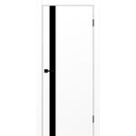Неаполь 211, кромка ABS черная с 4х сторон, с врезкой под замок, Optima Porte