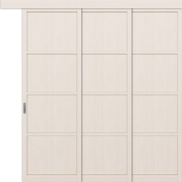 Перегородка 104.1111, трехстворчатая, МДФ экошпон, Optima Porte