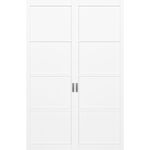 Перегородка 104.1111, двухстворчатая, МДФ экошпон, Optima Porte