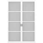Перегородка 104.2222, двухстворчатая, МДФ экошпон, Optima Porte