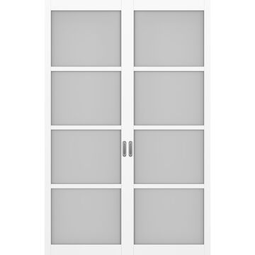 Перегородка 104.2222, двухстворчатая, МДФ экошпон, Optima Porte