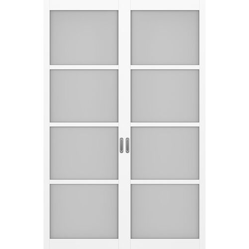 Перегородка 104.2222, двухстворчатая, МДФ экошпон, Optima Porte