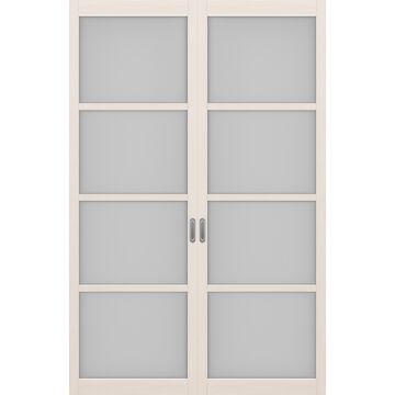 Перегородка 104.2222, двухстворчатая, МДФ экошпон, Optima Porte