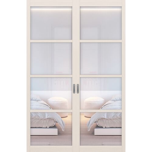 Перегородка 104.2222, двухстворчатая, МДФ экошпон, Optima Porte