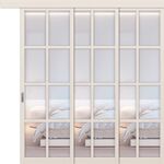Перегородка 104а.2222, трехстворчатая, МДФ экошпон, Optima Porte
