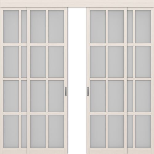 Перегородка 104а.2222, четырехстворчатая, МДФ экошпон, Optima Porte