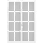 Перегородка 104а.2222, двухстворчатая, МДФ экошпон, Optima Porte