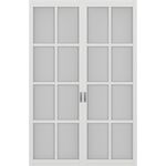 Перегородка 104а.2222, двухстворчатая, МДФ экошпон, Optima Porte