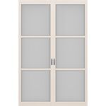 Перегородка 130.222, двухстворчатая, МДФ экошпон, Optima Porte