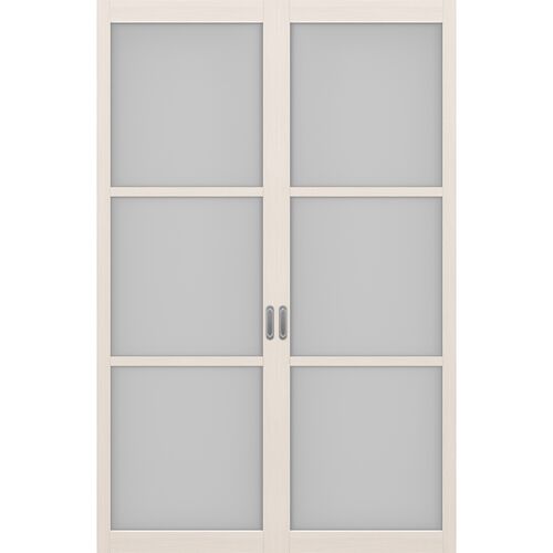 Перегородка 130.222, двухстворчатая, МДФ экошпон, Optima Porte