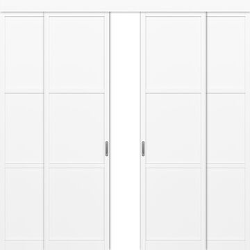 Перегородка 130.111, четырехстворчатая, МДФ экошпон, Optima Porte