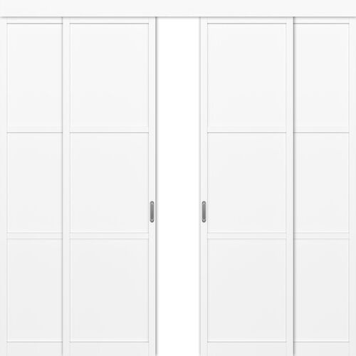 Перегородка 130.111, четырехстворчатая, МДФ экошпон, Optima Porte