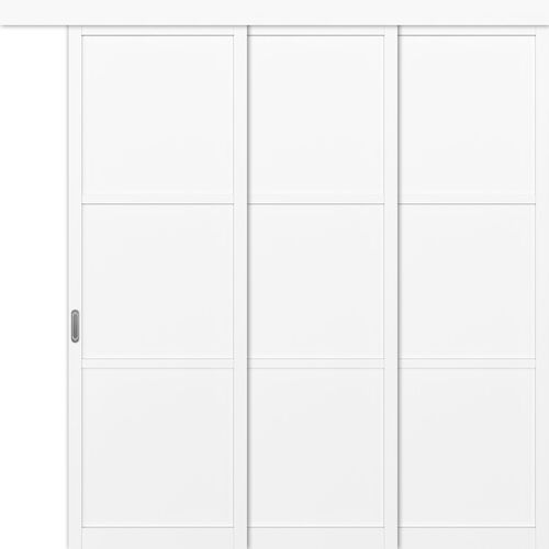 Перегородка 130.111, трехстворчатая, МДФ экошпон, Optima Porte