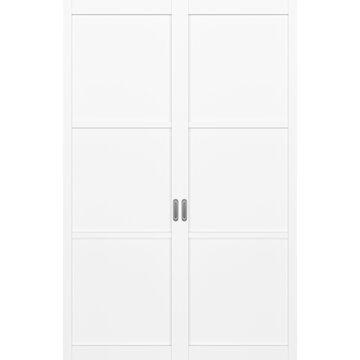 Перегородка 130.111, двухстворчатая, МДФ экошпон, Optima Porte