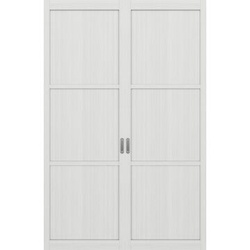 Перегородка 130.111, двухстворчатая, МДФ экошпон, Optima Porte